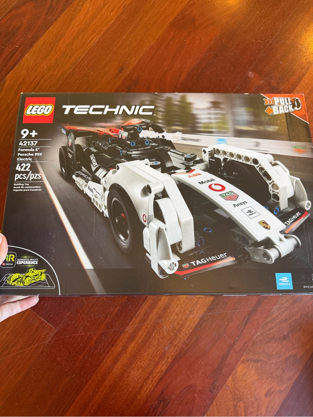 Lego Technic Porsche Formula E Race Car Toy - White, Black & Red